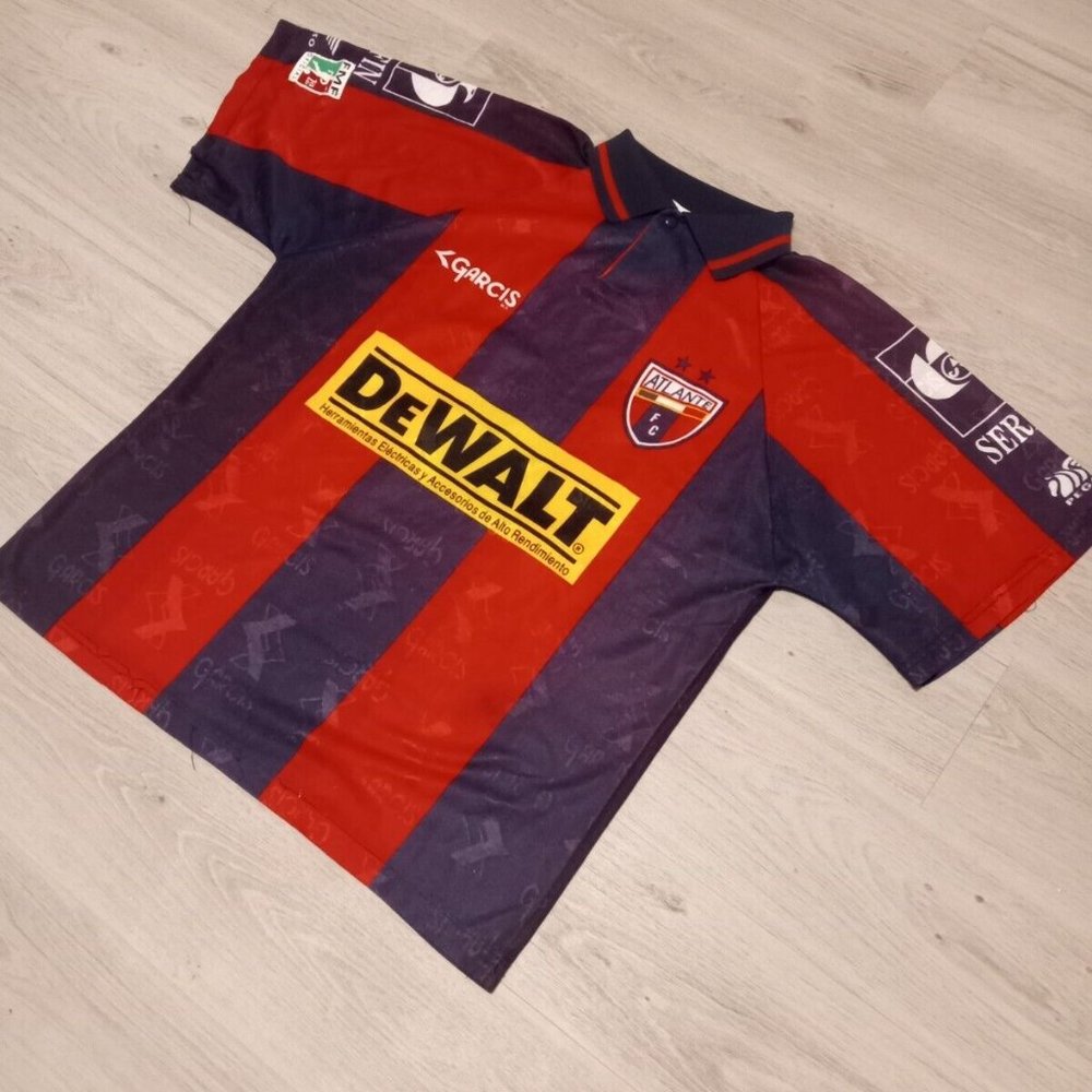 Atlante FC 1997/1998 ORIGINAL Garcis Vintage Soccer Jersey XL